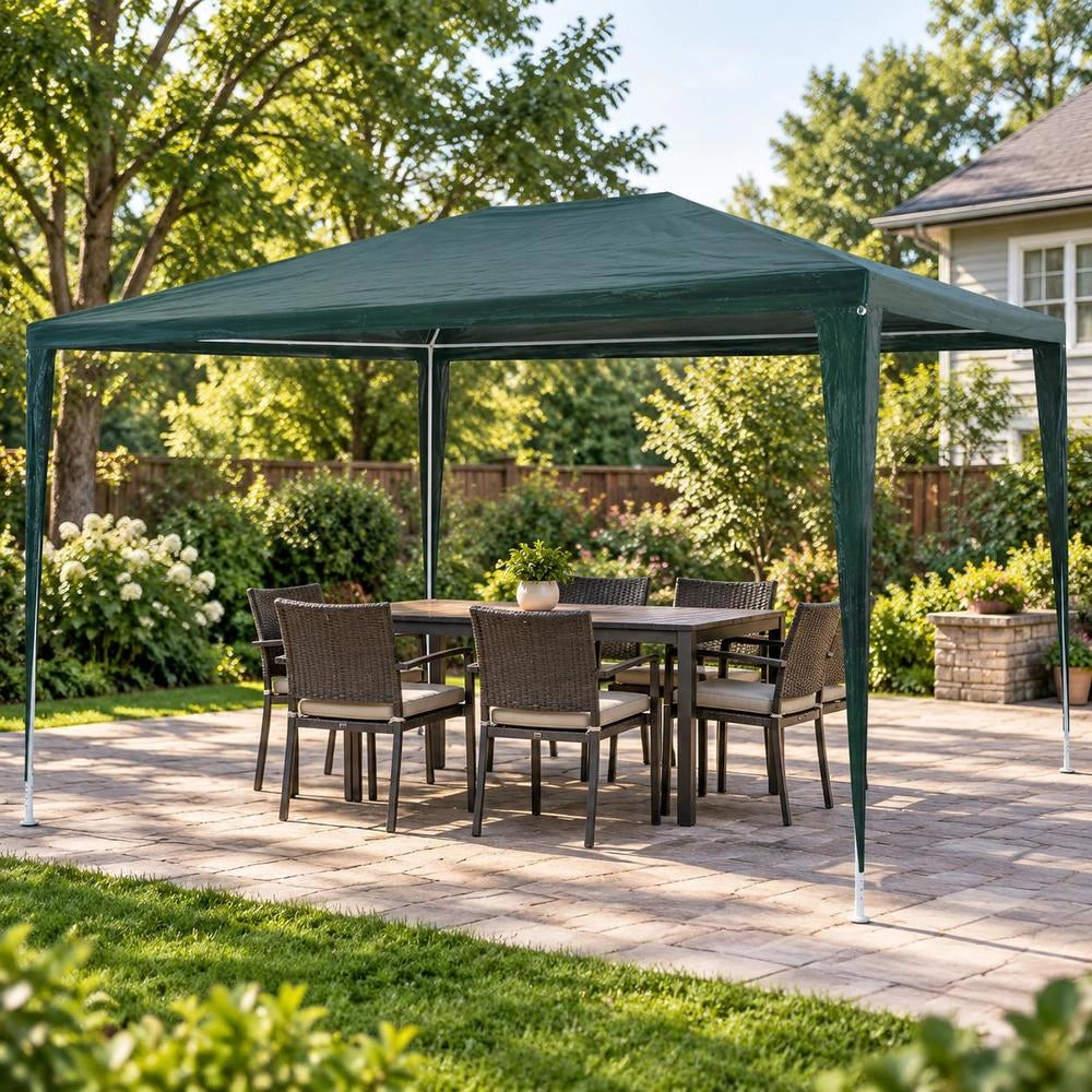 Party Tent 3x4 M PE Green