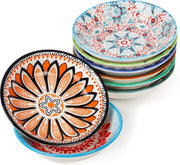 Set di Ciotole per Salsa di Maiale in Ceramica - 10 cm e 70 ml - Mini Piatti da Servire - Antipasti e Snack - Scodelle e Piatti di Presentazione