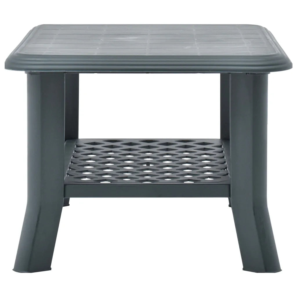 Tavolino da CaffÃ¨ Verde 90x60x46 cm in Plastica cod mxl 8932