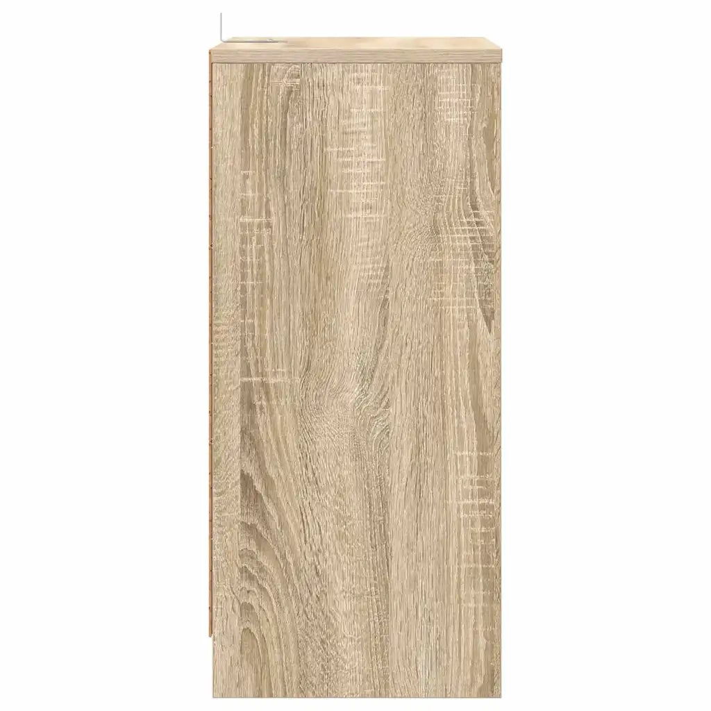 Comodino | Armadio da Notte | Mobiletto da notte Rovere Sonoma 40 x 30 x 467 cm Legno multistrato