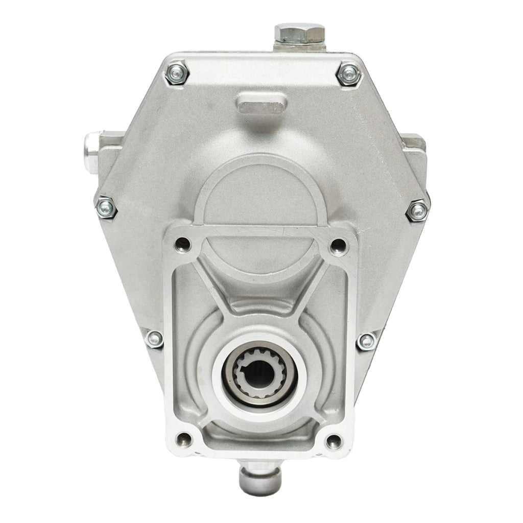 Moltiplicatore di giri in alluminio KM6001 maschio profilo albero standard trattori Z=6 1 3/8 DIN 9611