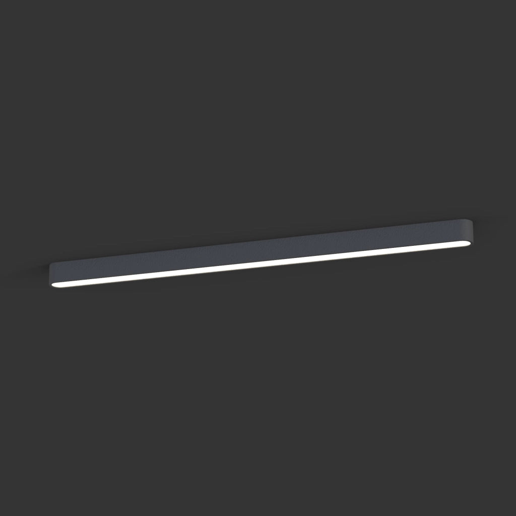 Plafoniera Nowodvorski Soft 7524 LED T8 grafite/bianco 125cm