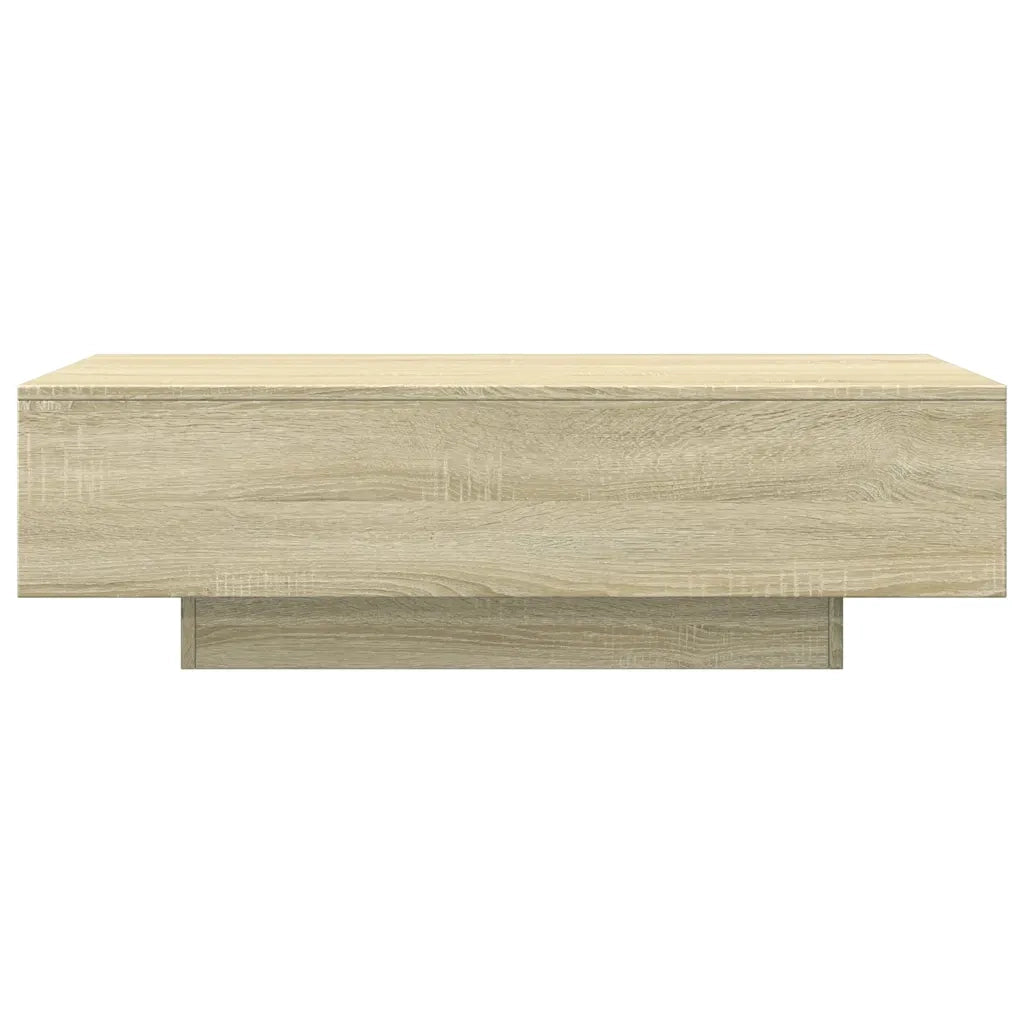Tavolino Rovere Sonoma 100x49,5x31 cm in Legno Multistrato