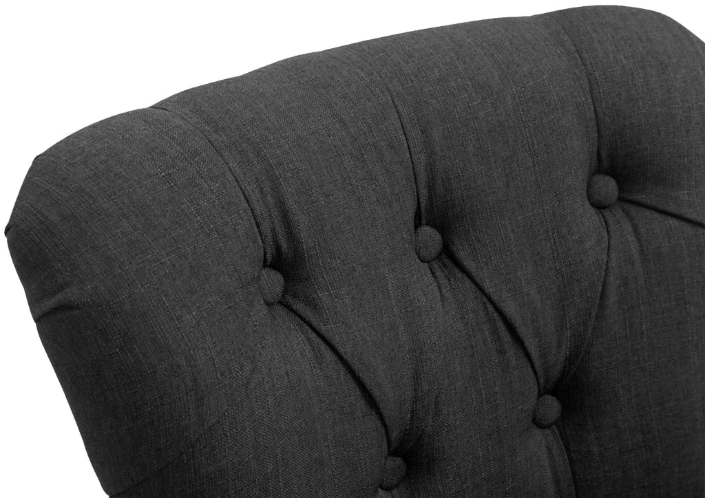 Sgabello Lakewood Stoffa antico-chiaro grigio scuro