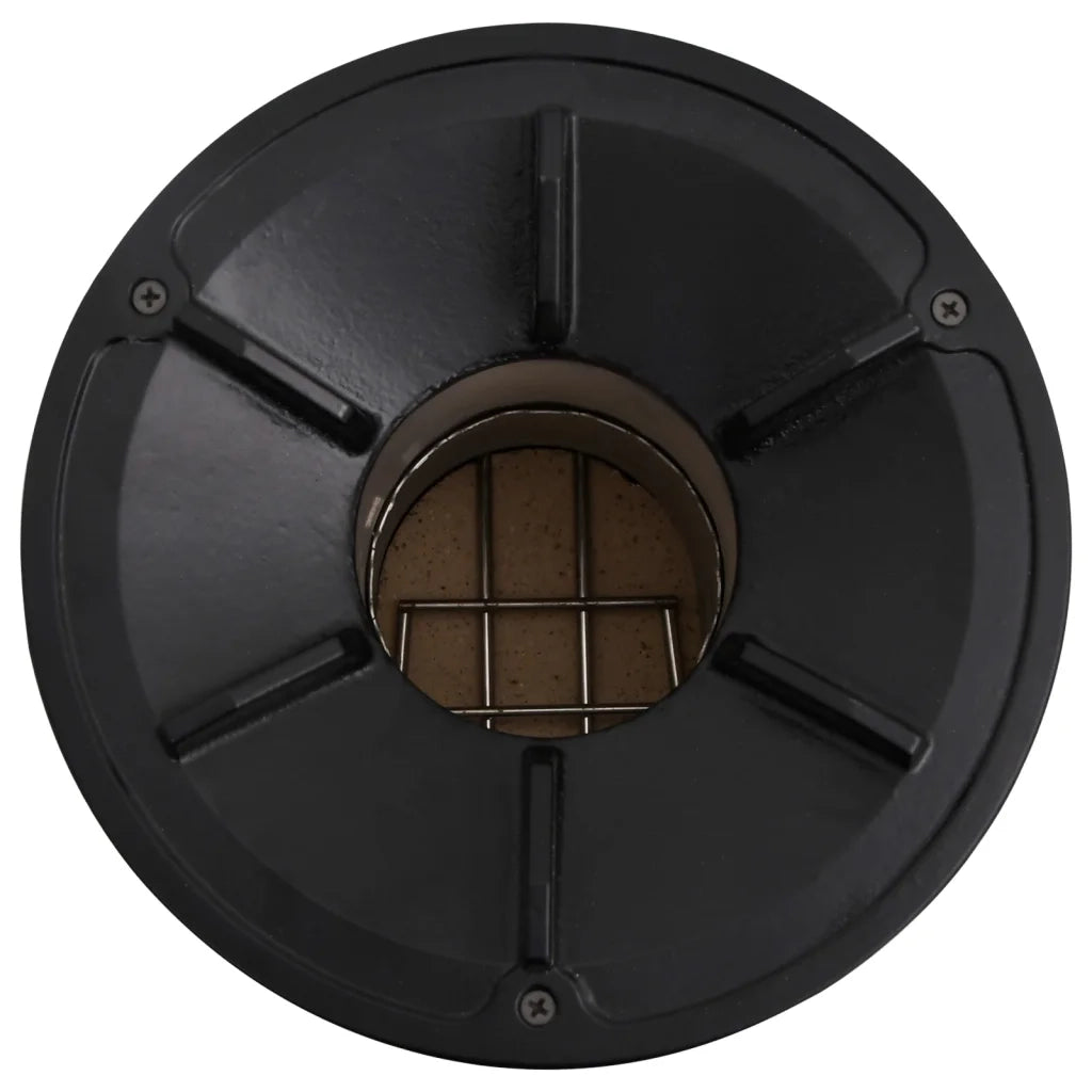 Stufa a Legna da Campeggio-Caminetto a Legna Argento 45x25x26 cm Acciaio