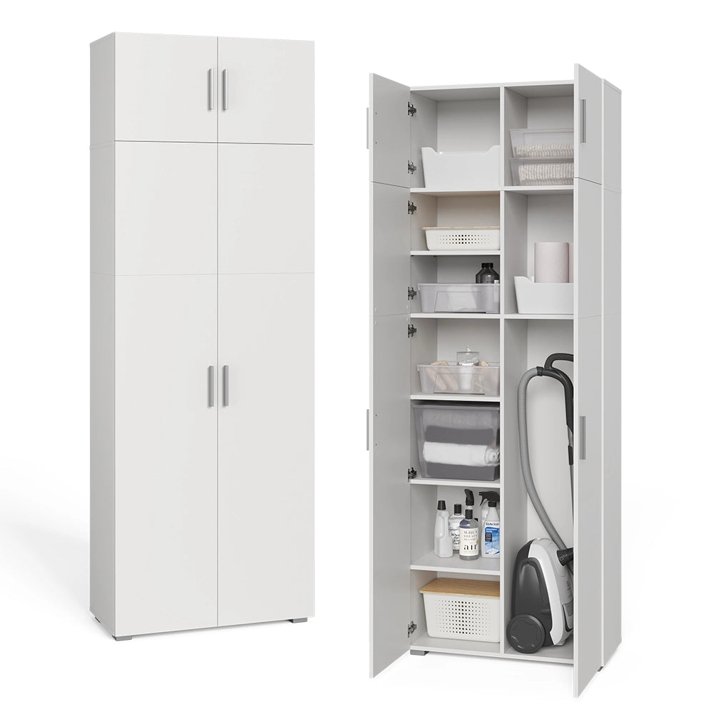 Vicco Armadio universale Bianco 80 x 182.4 cm con estensione dell'armadio