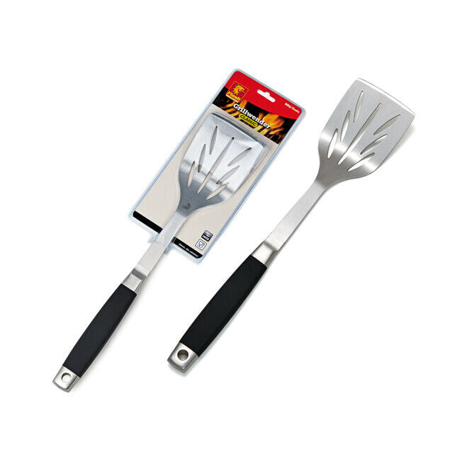 Spatola Barbecue in Acciaio Inox per Griglia Griglie Hamburger Paletta 42 cm