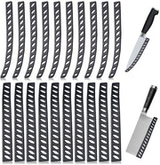 Set di protezione per coltelli - Protezioni per coltelli da cucina - Set da 20 - Protezioni per coltelli in plastica - Sicure e pratiche - Adatte per cuochi