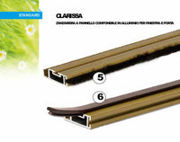 Magnete per Zanzariera Fissa a Pannello Clarissa 200 cm Profilo Calamita IRS