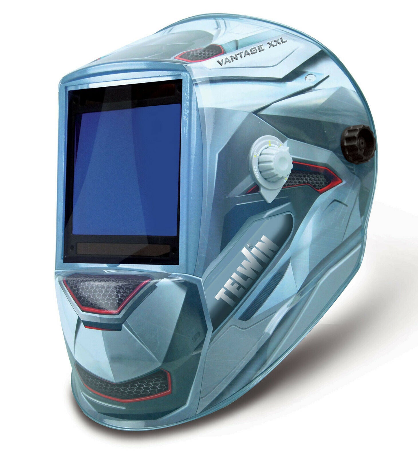 Maschera Saldatura automatica autoscurante Telwin Vantage Grey XXL Casco 802937