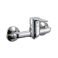 Miscelatore serie ariel monocomando esterno doccia, finitura cromata