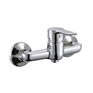 Miscelatore serie ariel monocomando esterno doccia, finitura cromata