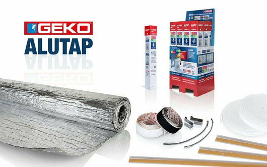 Alutap Sistema Isolante termico acustico Porte Finestre Isolamento Tapparelle Misure: 130 x 180 cm (per finestre)
