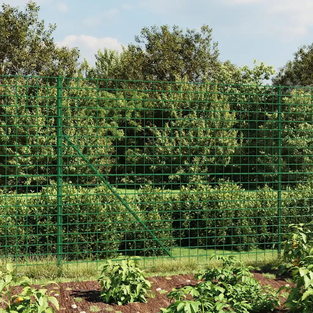 Recinzione Metallica Verde 2,2x25 m in Acciaio Zincato 154095