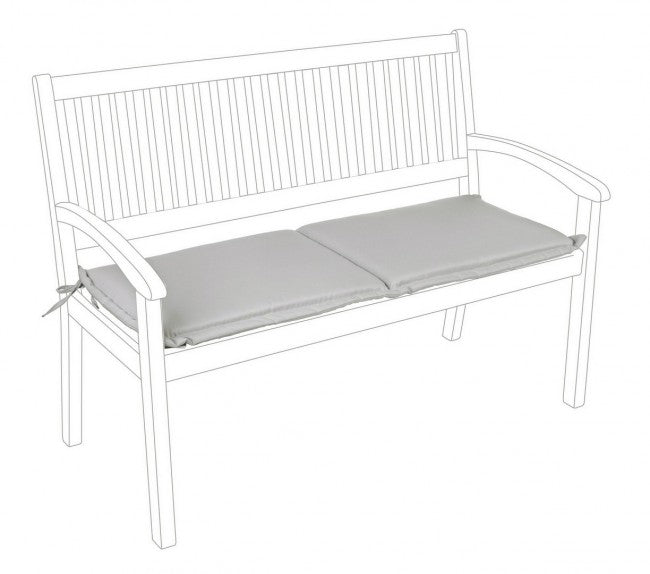 Cuscino Poly180 Tortora per Panca 2 Posti in Tessuto per Esterno