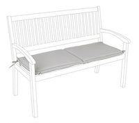 Cuscino Poly180 Tortora per Panca 2 Posti in Tessuto per Esterno