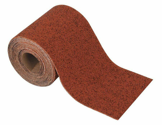Rotolo Carta Abrasiva Vetrata 5 Mt 115 mm Grana 40 60 80 120 180 240 Wolfcraft Grana: 240