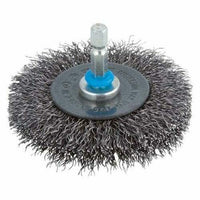 Spazzola Metallica Circolare per Trapano in Acciaio Disco Ruggine Wolfcraft Diametro: 75 mm