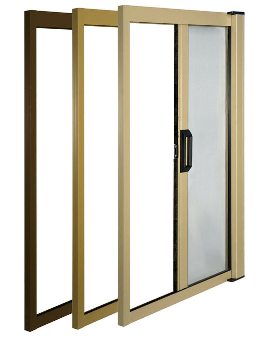 Zanzariera a rullo avvolgibile orizzontale per Porta Alluminio Riducibile IRS Colore: Bianco