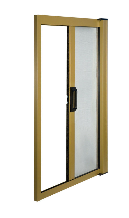 Zanzariera a rullo avvolgibile orizzontale per Porta Alluminio Riducibile IRS Colore: Bronzo