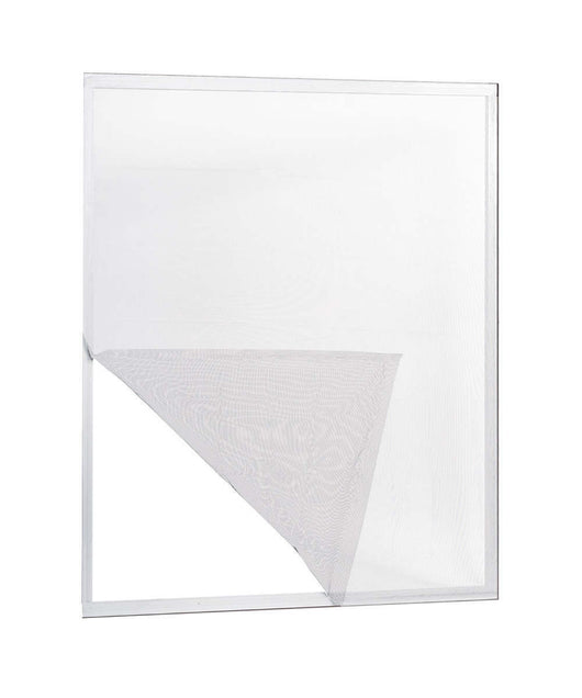 Zanzariera a Strappo Adesiva Misure Riducibili Bianca Nera Grigia Dimensione: 130 x 150, Colore Zanzariera: Bianco