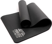 Mat Yogacentro Antislip 15mm - Ideale per HIIT, Pilates e Allenamento | Pavimento Multifunzionale con Cinturino di Trasporto