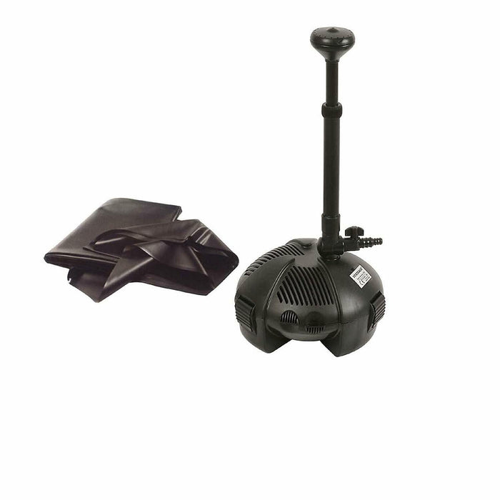 Kit Laghetto Lagomax Pompa 1200 l/h + Telo 3x2,50 Pesci Tartarughe Lagomax 8794