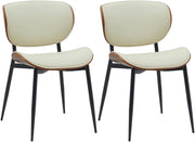 2er Set Esszimmerstuhl Enid Kunstleder