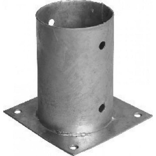 Staffa a Bicchiere Supporto Palo con Fissante a Vite ø 61 4 PZ