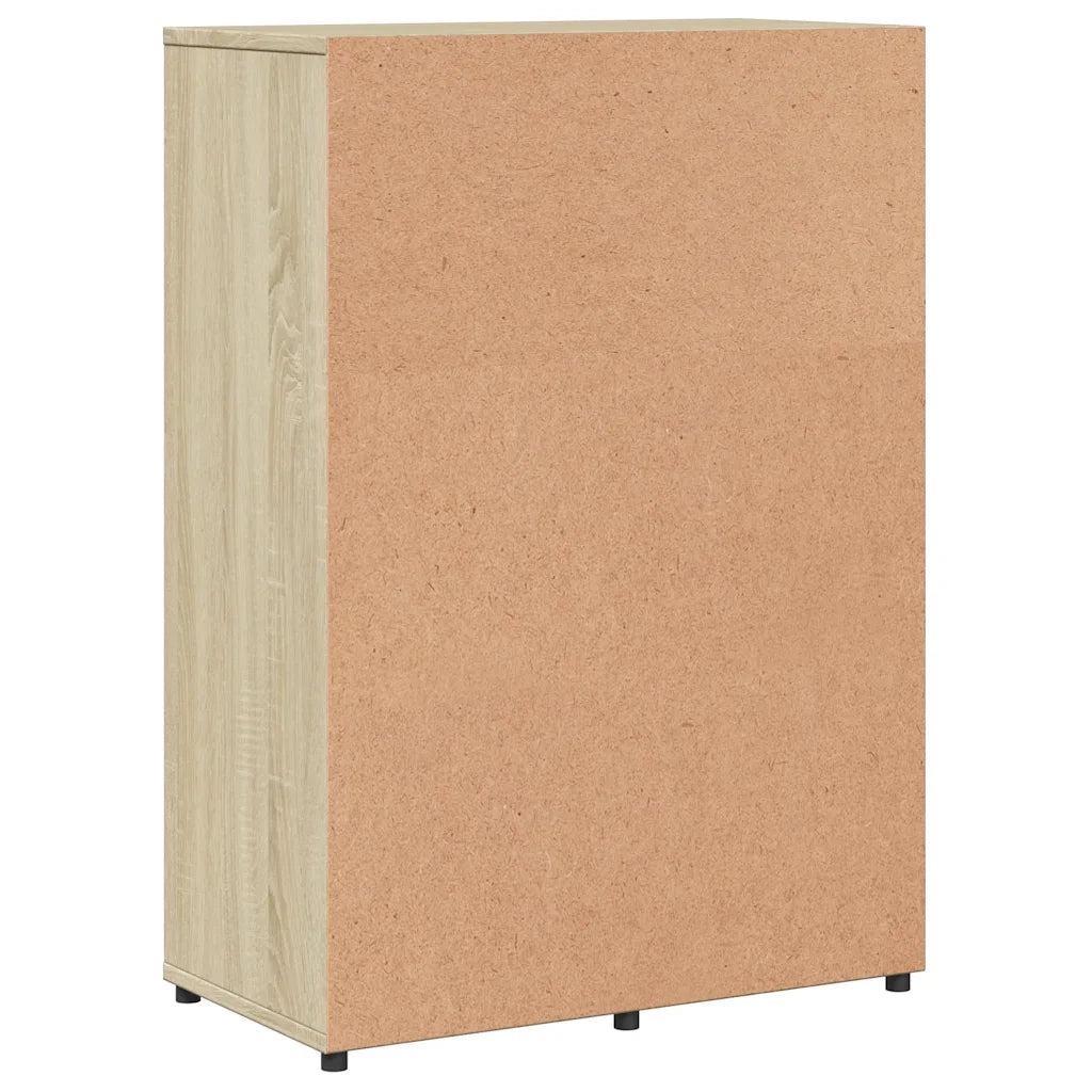 Credenze 2 pz | Madia | Buffet da pranzo | Armadio da pranzo Rovere Sonoma 60x31x84 cm in Legno Multistrato