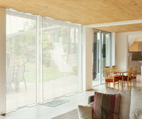 Zanzariera a Tenda per Porta Veranda Finestra Anti Zanzare Mosche Rete 150 x 250 Colore: Bianco