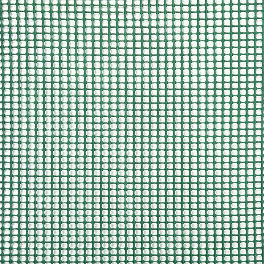 Rete in Plastica Maglia Quadra Esagonale Recinsione Balcone Terrazzi Aiuole 5 mt Misura Maglia: 5 mm Quadra Verde