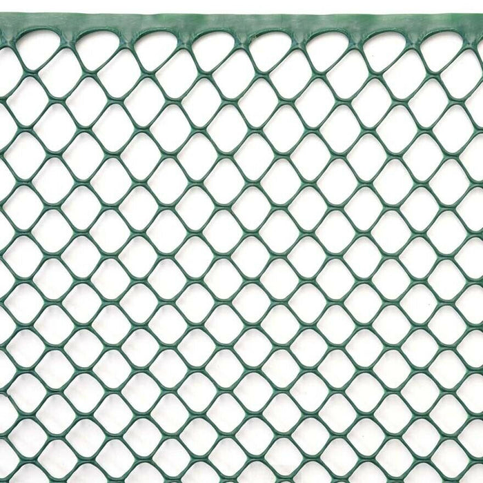 Rete in Plastica Maglia Quadra Esagonale Recinsione Balcone Terrazzi Aiuole 5 mt Misura Maglia: 15 mm Esagonale Verde