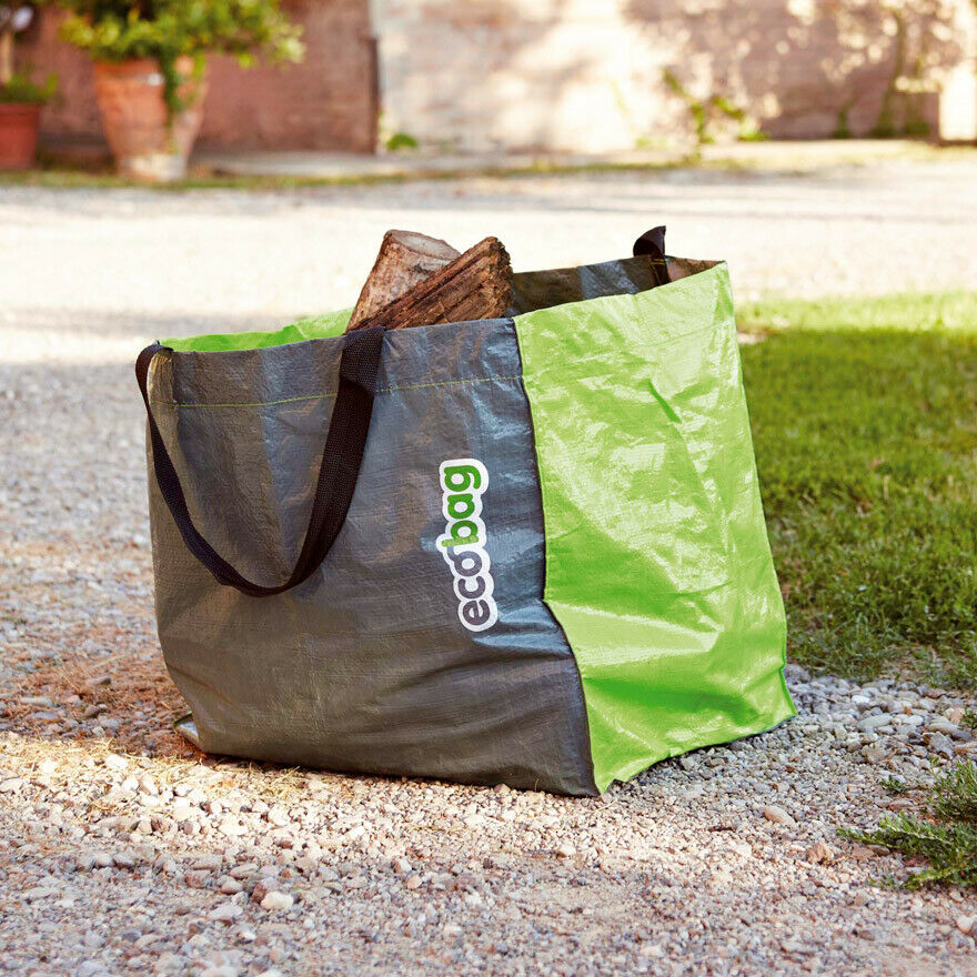 Sacco Raccogli Foglie Erba da Giardino Borsa Potature Rifiuti EcoBag da 75 lt