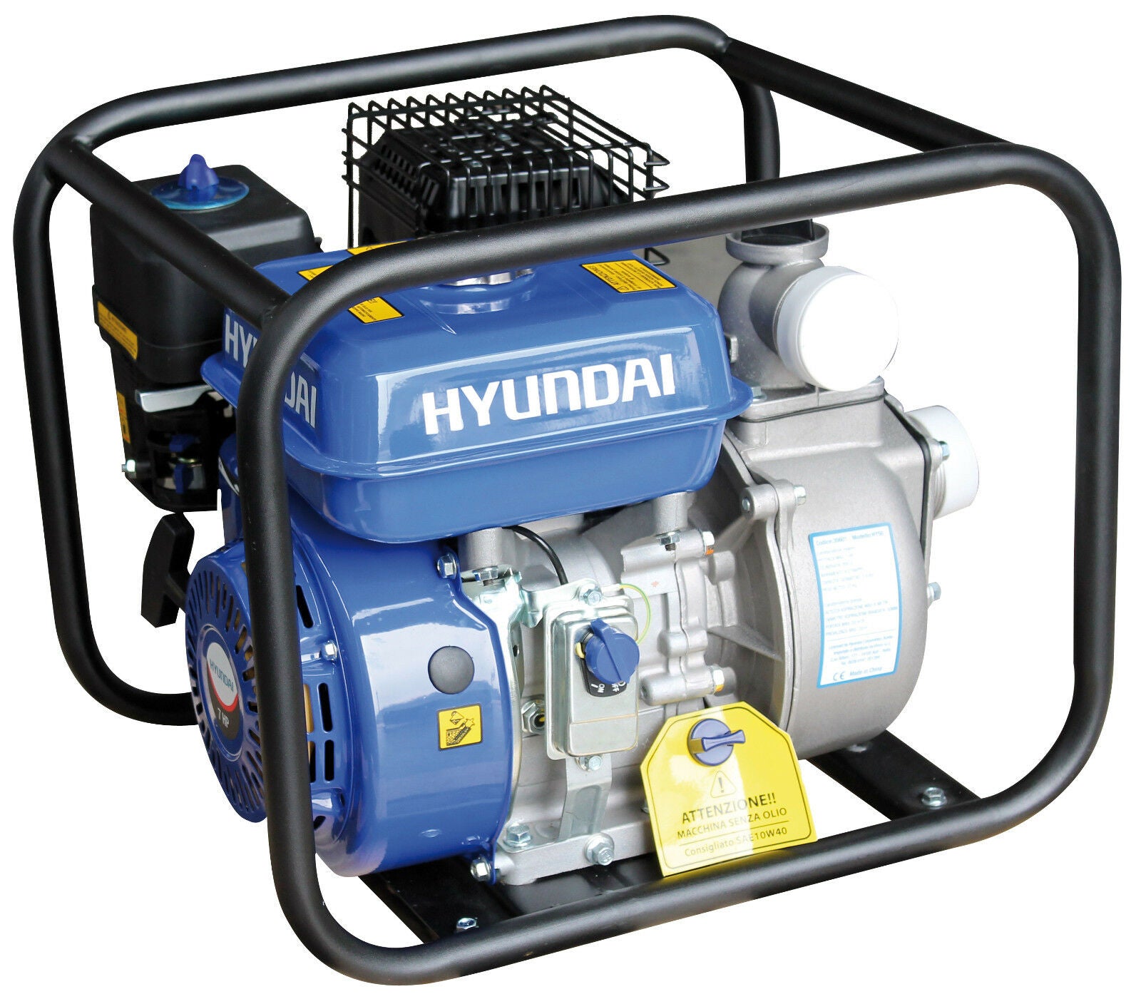 Motopompa a Scoppio Hyundai pompa Autoadescante Acque chiare Prevalenza 36M