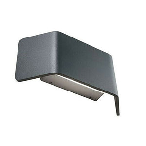 Applique Lampada Esterno Plafoniera Led Parete Illuminazione 9W 4000k Flap Sovil Colore: Grigio