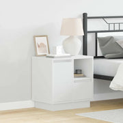Armadio da Notte Bianco 50 x 34,5 x 50 cm. Legno multistrato 869578