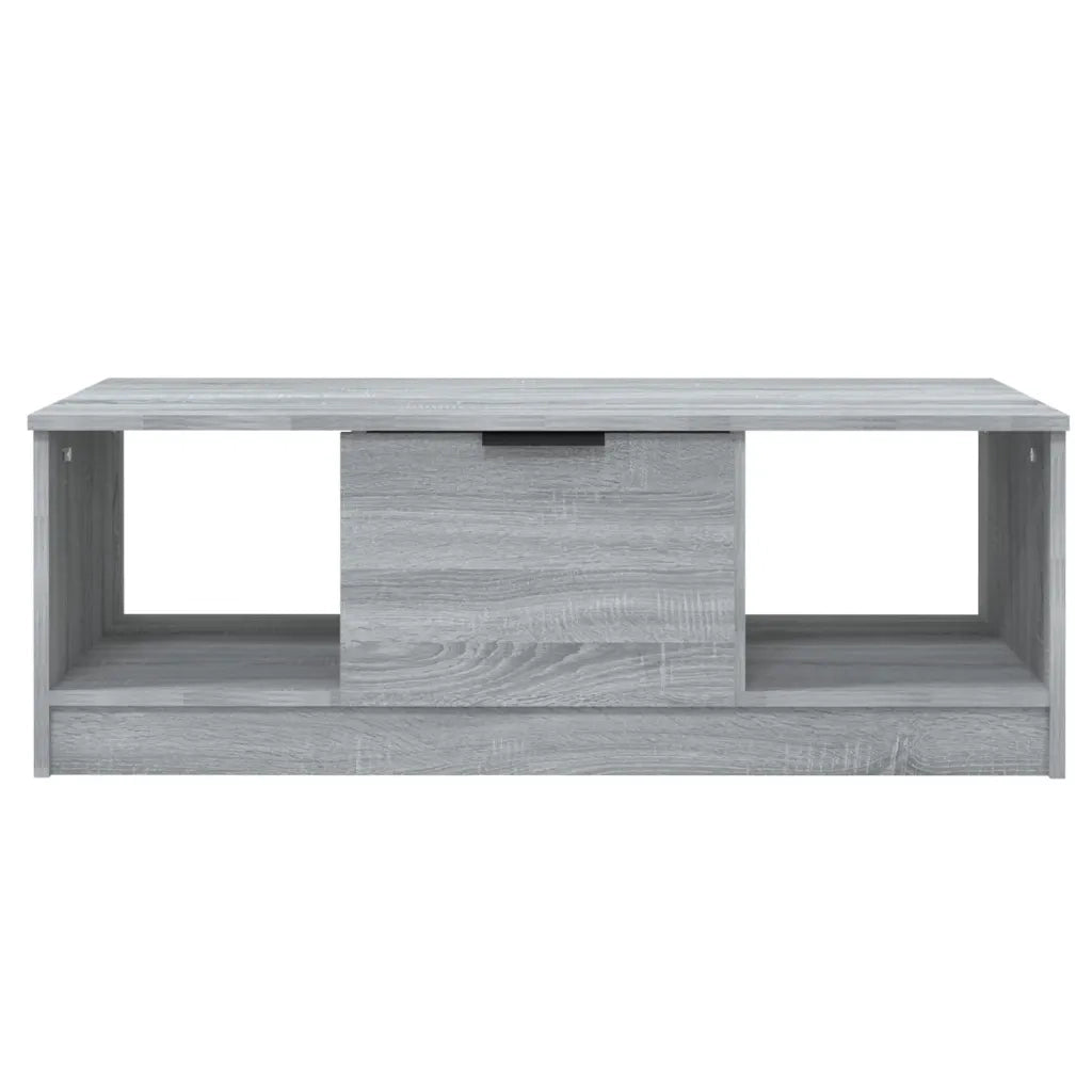 Tavolino da Salotto Grigio Sonoma 102x50x36cm Legno Multistrato cod mxl 7221