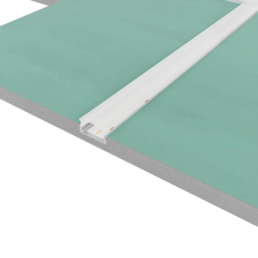 Cartongesso con profilo in alluminio integrato "X" resistente all'umidità