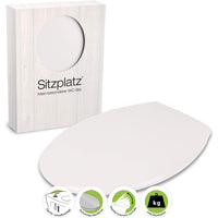 Sanitop-wingenroth, sedile copri-wc palermo, bianco