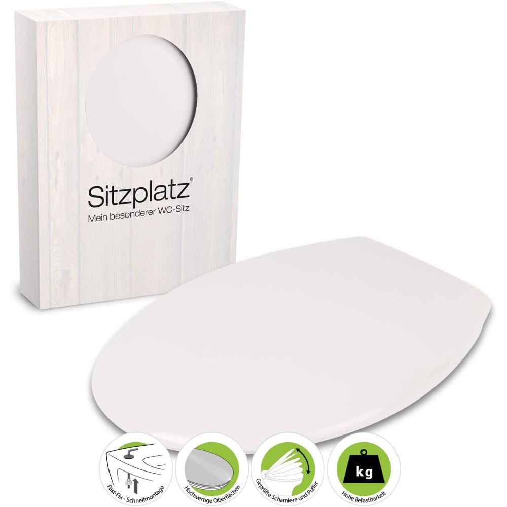 Sanitop-wingenroth, sedile copri-wc palermo, bianco