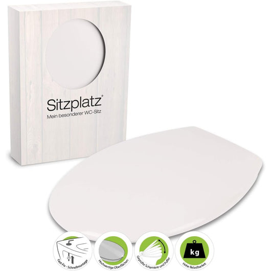 Sanitop-wingenroth, sedile copri-wc palermo, bianco