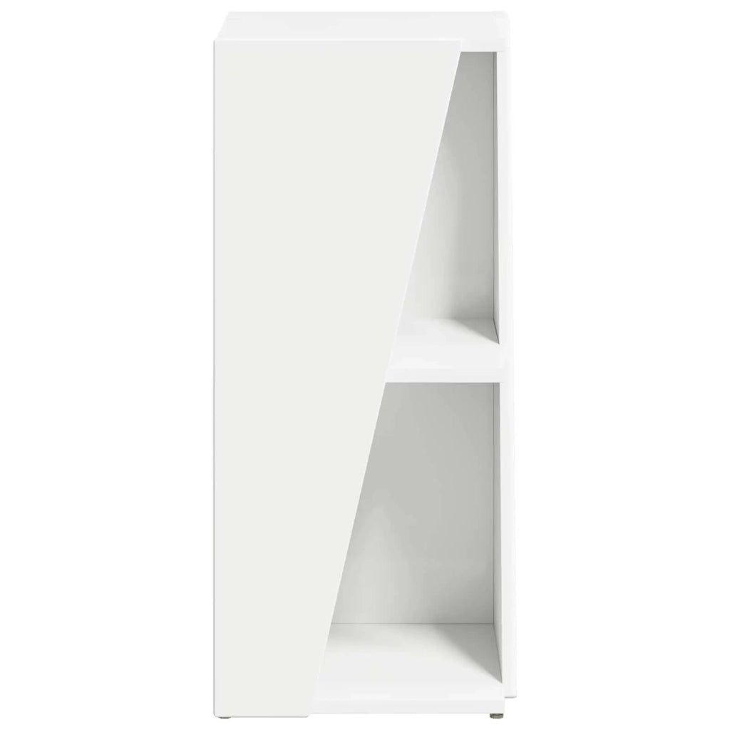 Mensola laterale Bianco 33 x 32 x 70,5 cm Legno multistrato