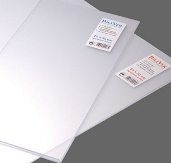 vetro sintetico  trasparente cm.100x100x2,5 cod:ferx.15739