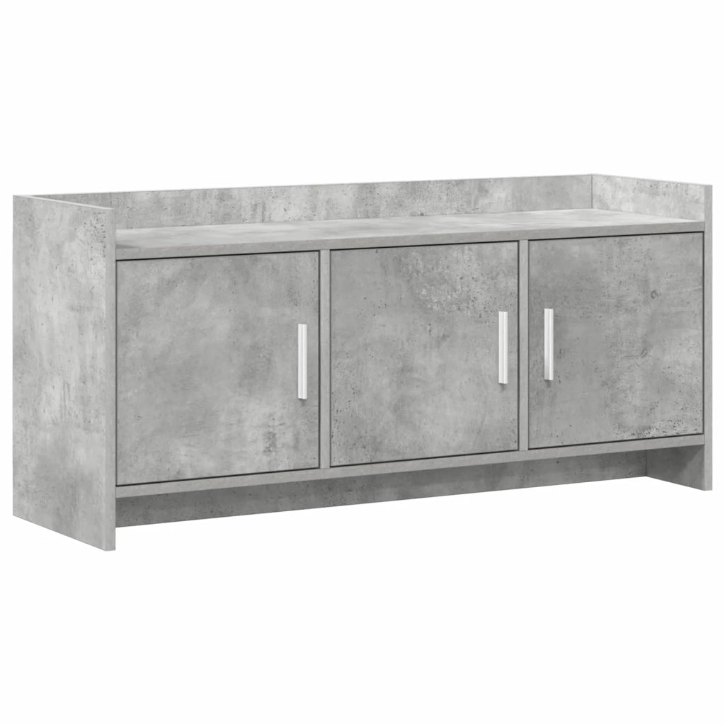 Mobile TV 102 x 33 x 47 cm Grigio Cemento Legno ingegnerizzato 8011190