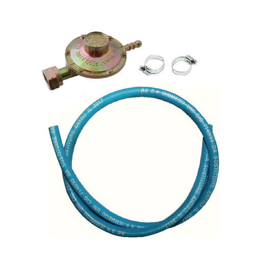 Kit tubo gas d 8x13, lunghezza tubo 150 cm imq con regolatore di flusso e fascette