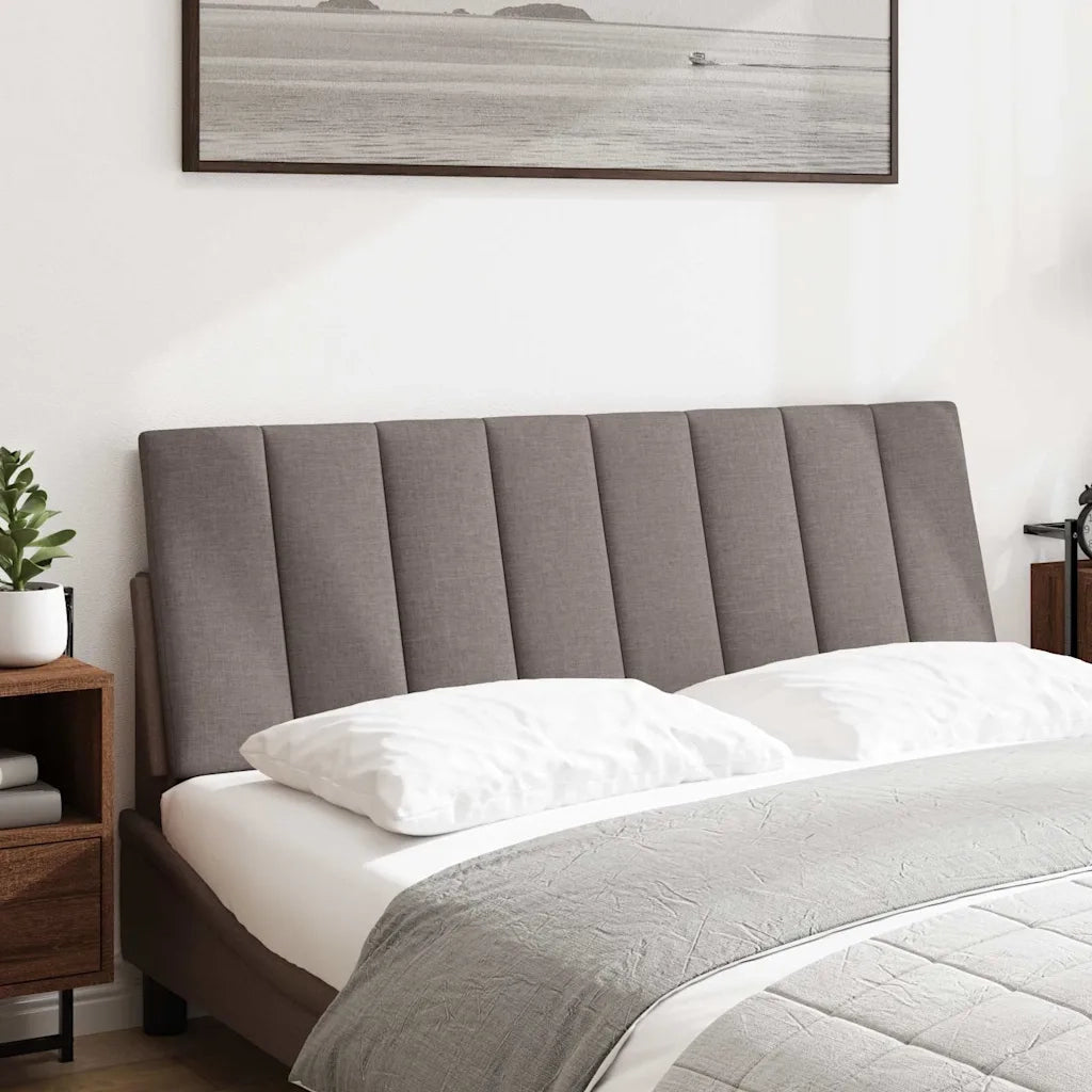 Cuscino Testiera Hanko Tortora 120 cm in Tessuto 4019160