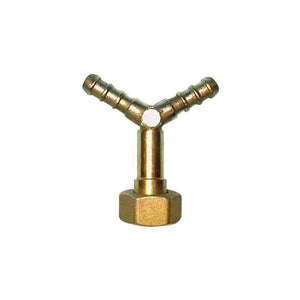 Portagomma a 2 vie per gpl con attacco bombola sinistra