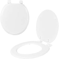 Anika, sedile wc con cerniere in plastica