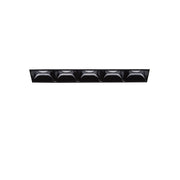 Modulo Lika Alluminio Nero Led 12W 3000K Luce Calda
